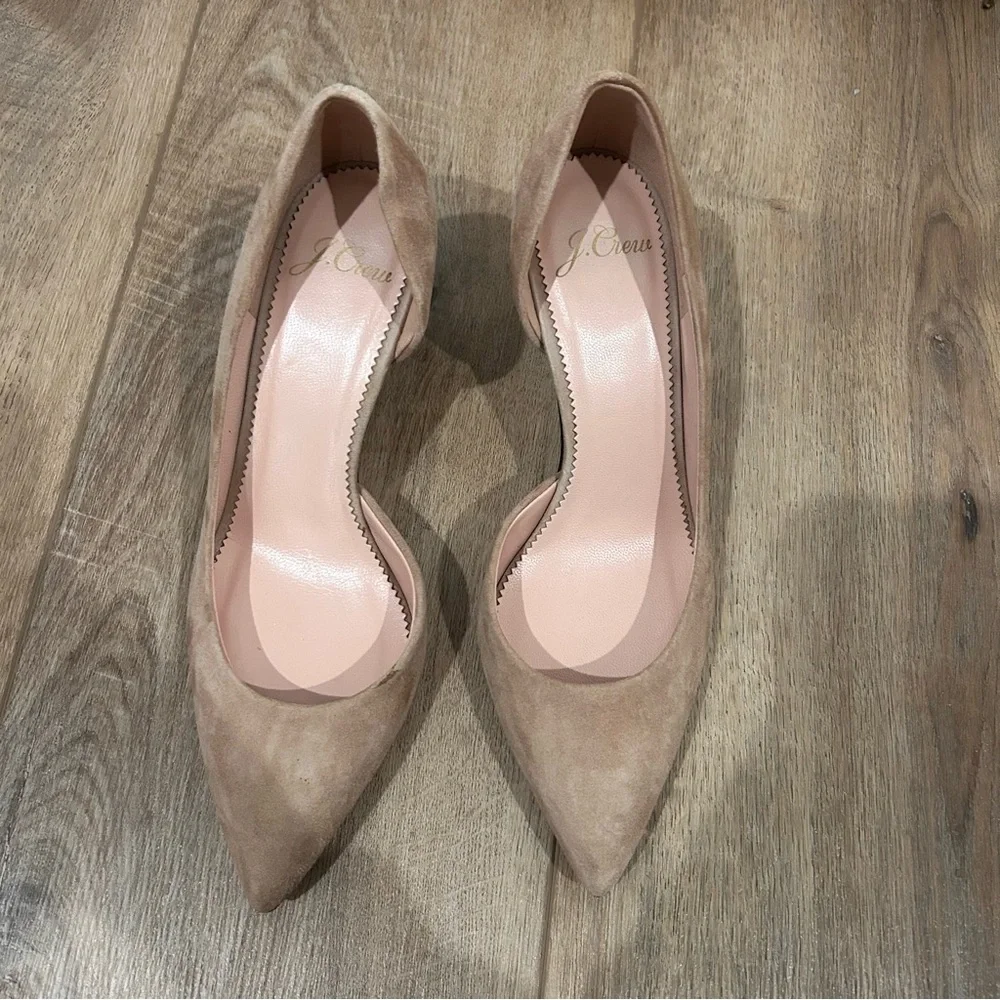 J. Crew Classic Tan Heels